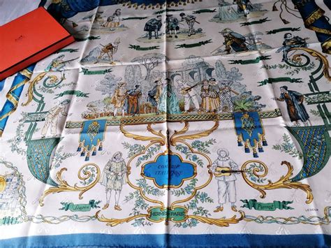 foulard la comedie italienne hermes|foulard hermes la comedie italienne ledoux carre 90.